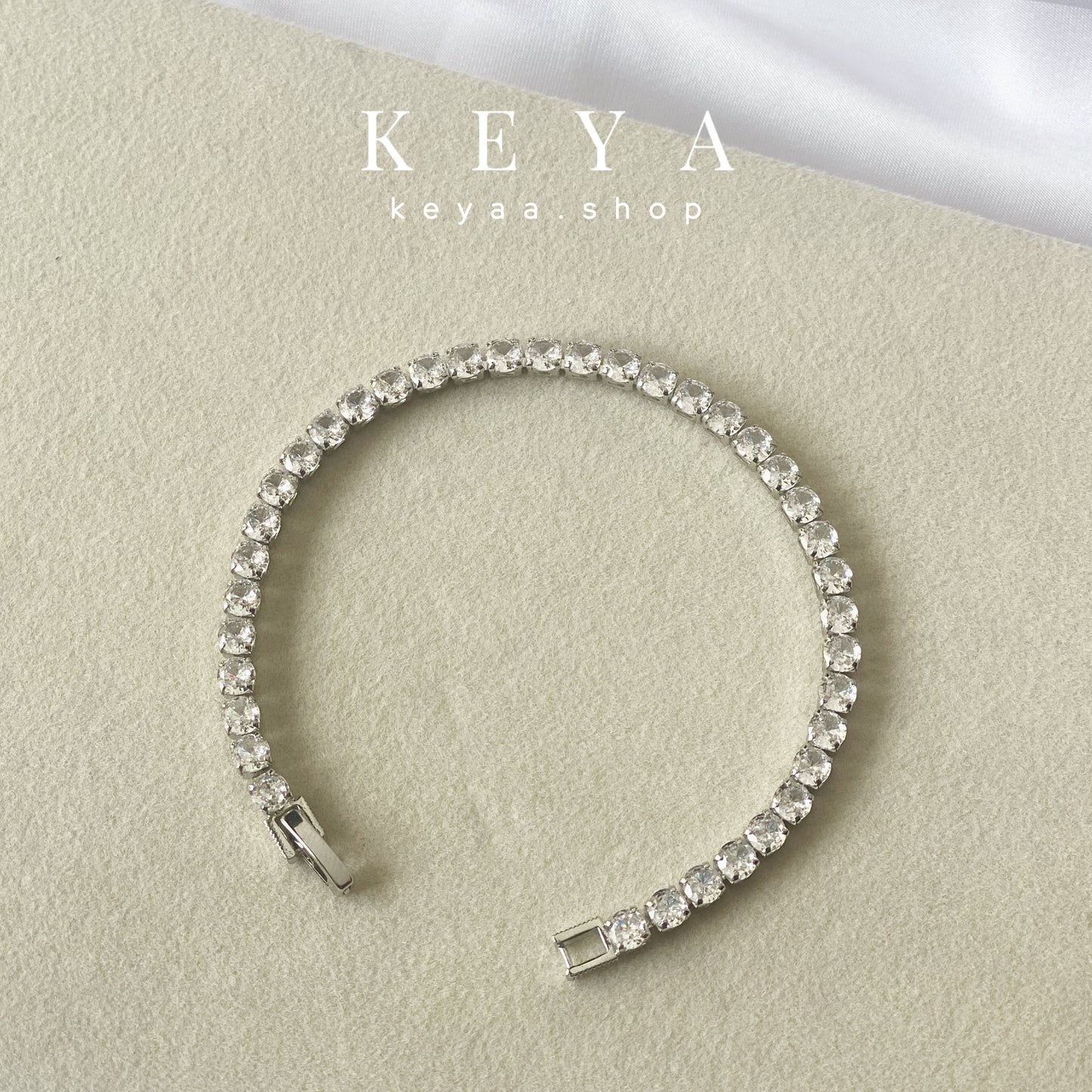 Mia Tennis Bracelet 4mm