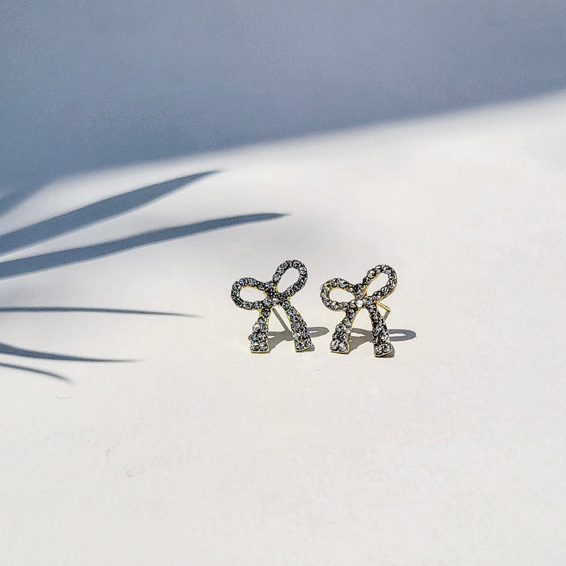 Zircon Bow Studs