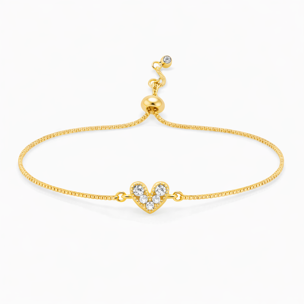 Heart Charm Bracelet