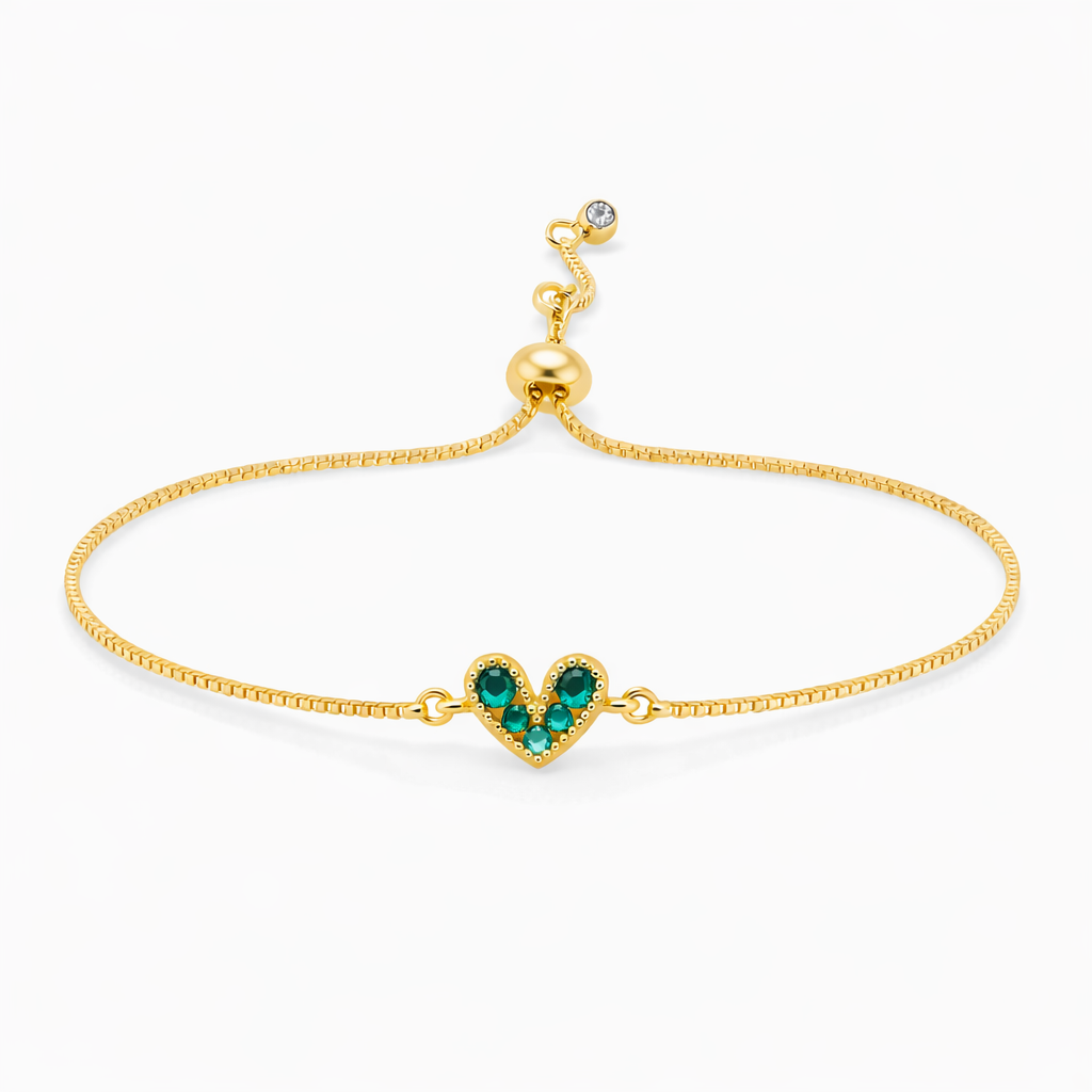Heart Charm Bracelet