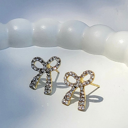 Zircon Bow Studs