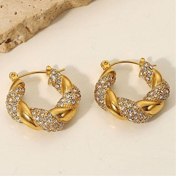 twister zircon hoops